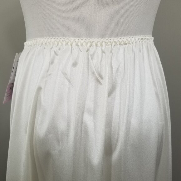 NWT Patricia Lingerie Womens 1X Custom Length Adjustable Half Slip Ivory Lace - Picture 6 of 9